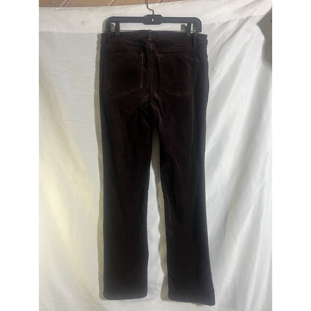 Chaps Brown Corduroy 4 Pants 5-Pocket Straight Leg Workwear Academia Preppy
